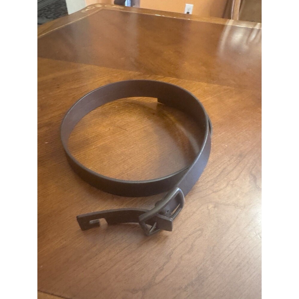 James Campbell Mens Belt Leather Jeans Belt Brown Size 34